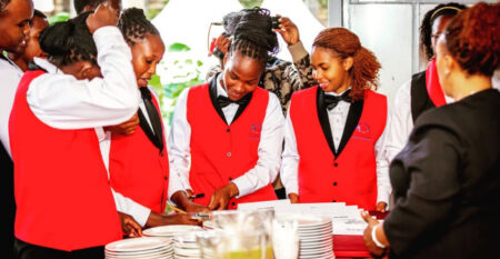 ihti students celebrating the 20th anniversary jpg